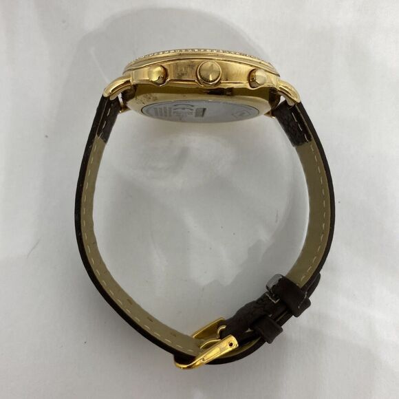 Fossil FTW1208 Women's Brown Leather White Analog Dial Hybrid Smartwatch XX767 - Picture 11 of 12